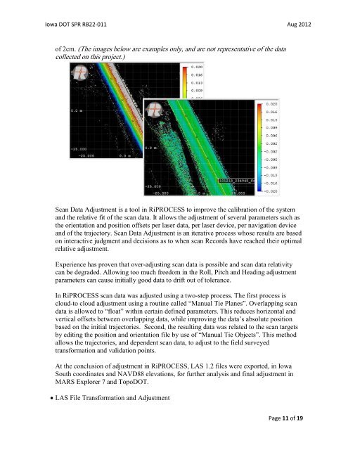 Final Report A Comparison of Mobile Scanning to a Total Station ...