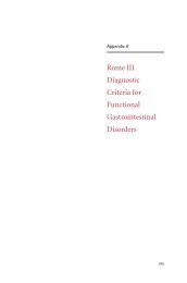 Rome III Diagnostic Criteria