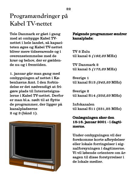 29. Ã¥rgang Nr. 1 / 2001 Januar mÃ¥ned - lundens.net