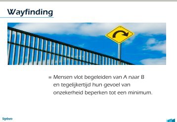 Wayfinding - bewegwijzering