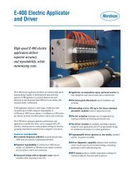 E-400 Data Sheet - Nordson Cz, s.r.o.