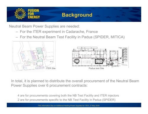Neutral Beam Power Supplies for ITER: - Fusion For Energy - Europa