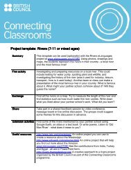 Rivers project template - British Council Schools Online