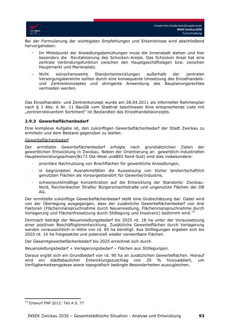 INSEK – kompletter Text (*.pdf, 3524 KB) - Stadt Zwickau