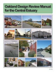 Oakland Design Review Manual for the Central ... - City of Oakland