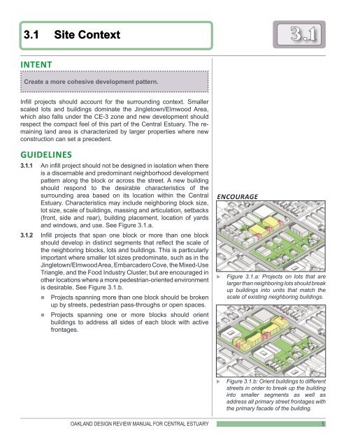 Oakland Design Review Manual for the Central ... - City of Oakland