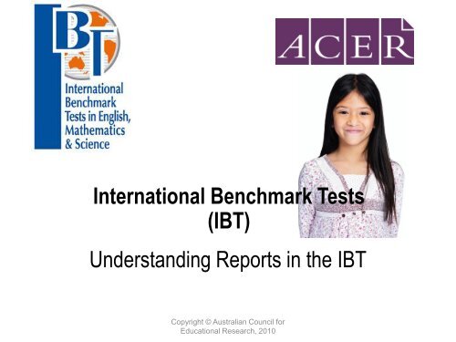 International Benchmark Tests Ibt Understanding Reports Acer