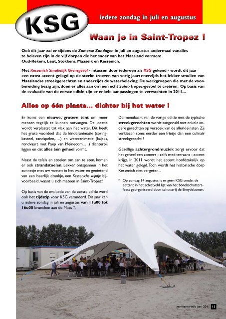 gemeente-info juni 2011 - Gemeente Kinrooi