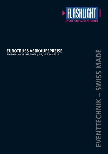 eurotruss verkaufspreise - Flashlight