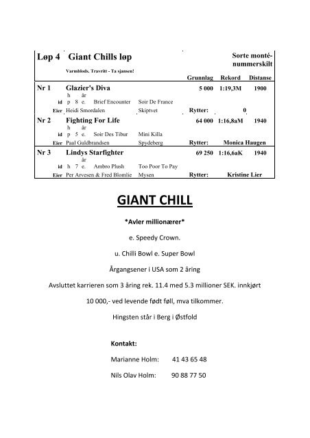 KALA TRAVPARK Program