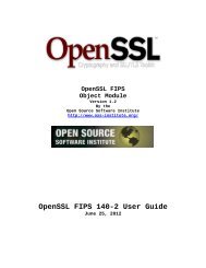 OpenSSL FIPS 140-2 User Guide - openSUSE