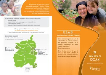 Senior - Equipe SpÃ©cialisÃ©e Alzheimer Ã  Domicile (E.S.A.D.) - Vienne