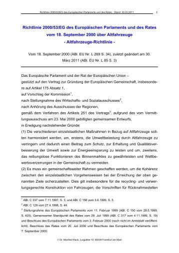 weitere Informationen - RACK rechtsanwaelte