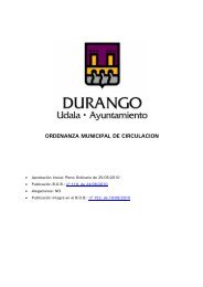 ORDENANZA MUNICIPAL DE CIRCULACION