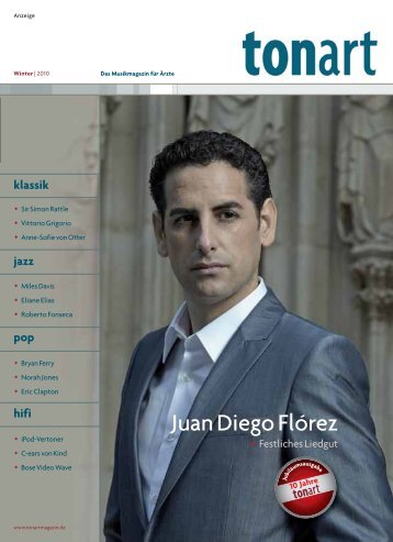 Juan Diego Flórez - Tonart-Magazin