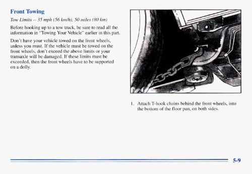 1996 Buick Century Owner's Manual