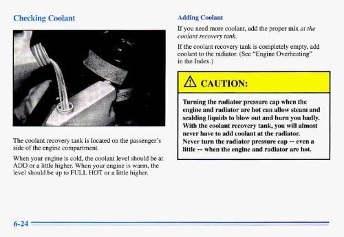 1996 Buick Century Owner's Manual