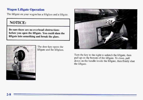 1996 Buick Century Owner's Manual