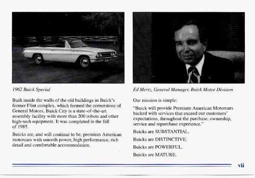 1996 Buick Century Owner's Manual