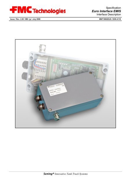 Emis Interface Description Measurement Solutions