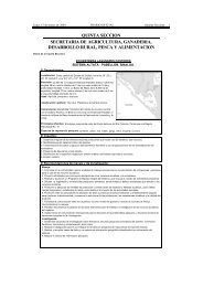 Carta Nacional Pesquera 2004 quinta secciÃ³n - Inapesca