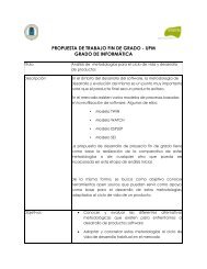 PROPUESTA DE TRABAJO FIN DE GRADO - UPM GRADO ... - Everis