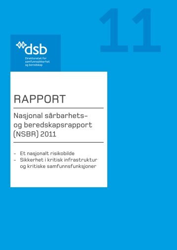 Nasjonal sÃ¥rbarhets- og beredskapsrapport (NSBR)