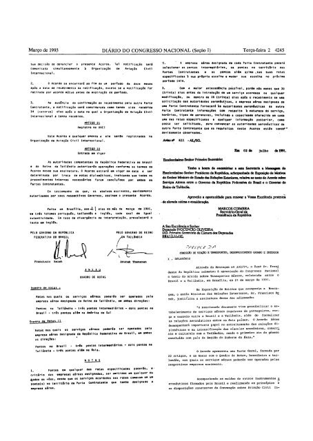 DO CONGRESSO NACIONAL DIÃRIO - CÃ¢mara dos Deputados