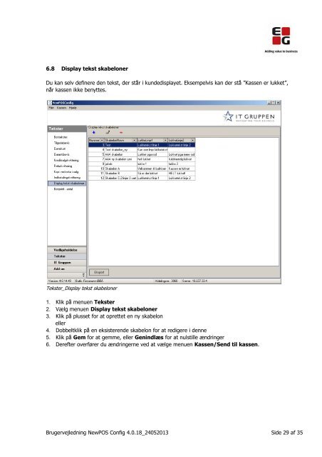 Brev DK - EG A/S