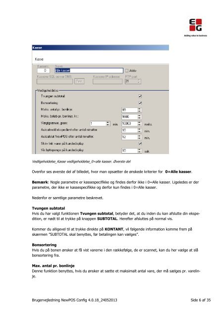 Brev DK - EG A/S