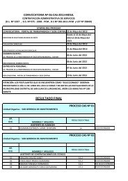 RESULTADO FINAL - Municipalidad de San Juan de Lurigancho