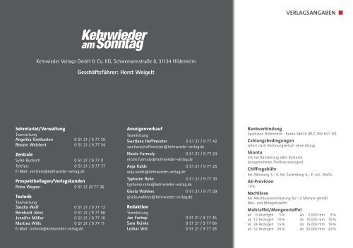 MEDIADATEN l Nr. 31 vom 1.1.2012