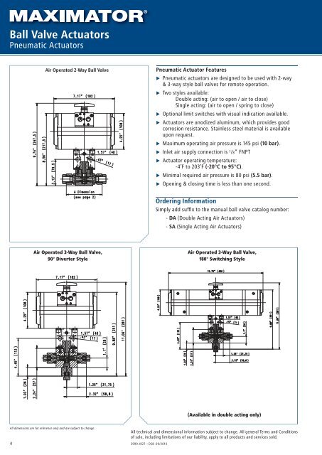 3-Way Ball Valves