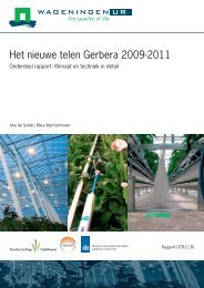 Het nieuwe telen Gerbera 2009-2011 - Energiek2020