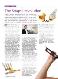the snapsil revolution - Australian Institute of Packaging