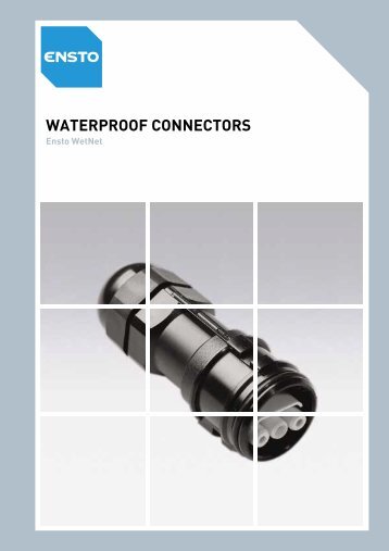 Waterproof Connectors â€“ Ensto WetNet - Elram