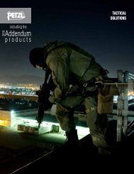 Petzl Tactical Solutions Brochure 2010 - Rescue Response Gear