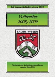 Volltreffer 2008/2009 2008/2009 - Schützenverein Baden von 1922 ...