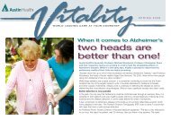 two heads are better than one! - Austin Health