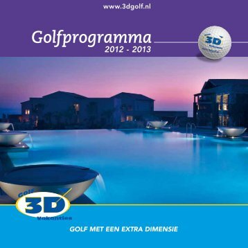 Spanje - 3D Golfvakanties