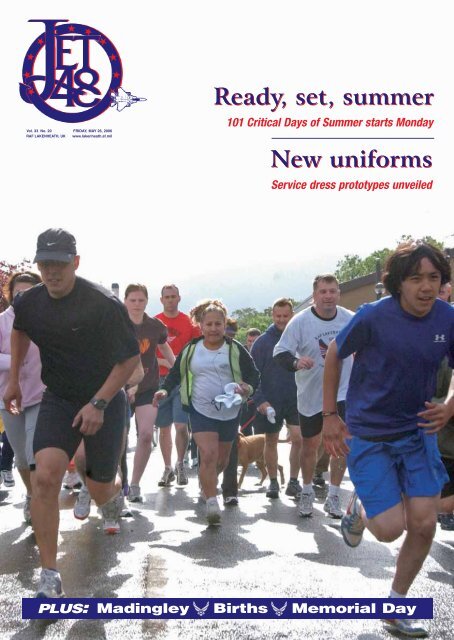 Ready, set, summer New uniforms - RAF Lakenheath