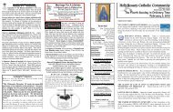 Parish News - Holy Rosary