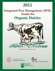 IPM Guide for Organic Dairies - New York State Integrated Pest ...
