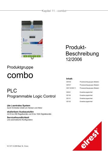 Gerätebeschreibung combo V1.0 - Lucom GmbH