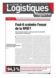 Faut-il craindre l'essor de la RFID? - WK Transport Logistique