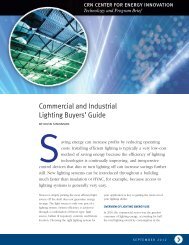 Commercial and Industrial Lighting Buyers' Guide