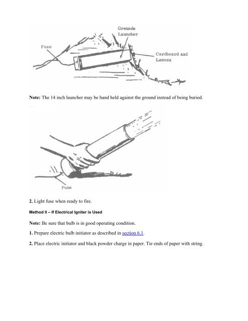 Improvised Munitions Handbook (Improvised Explosive Devices or ...