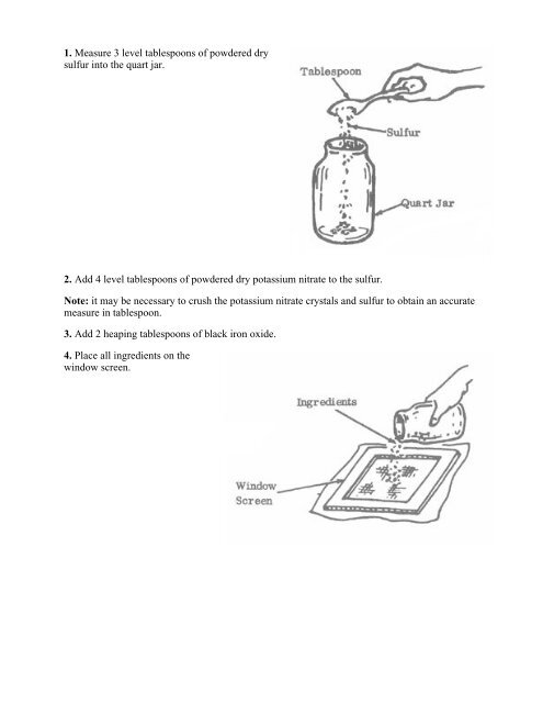 Improvised Munitions Handbook (Improvised Explosive Devices or ...