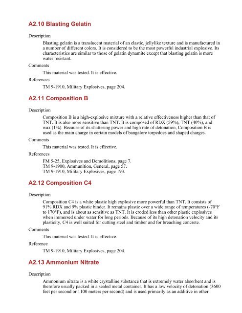 Improvised Munitions Handbook (Improvised Explosive Devices or ...