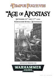 Age of Apostasy Pack - Cold-Moon